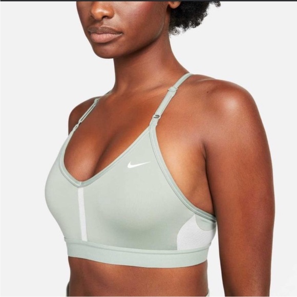 Nike | Indy Women's Light-Support Padded V-Neck Sports Bra - Picture 6 of 7